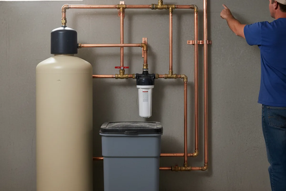 Whole-house water treatment system installed in Paramus